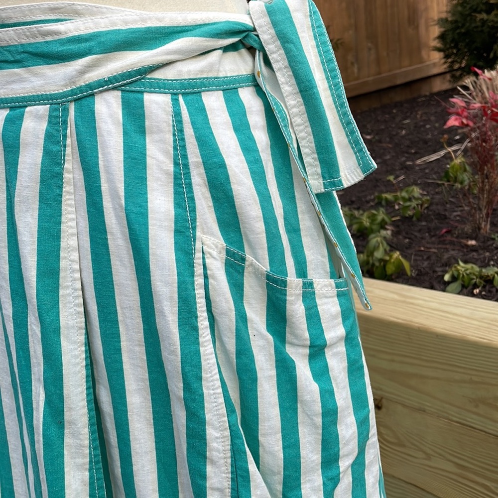 Anthropologie Maeve “Market” Wrap Midi Skirt - Picture 6 of 12